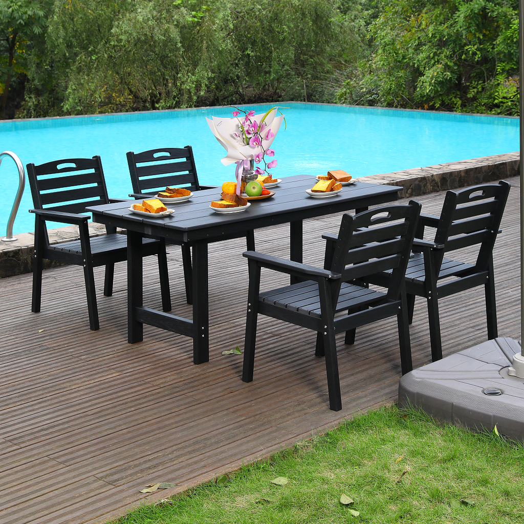 HDPE Outdoor Patio Dining Set