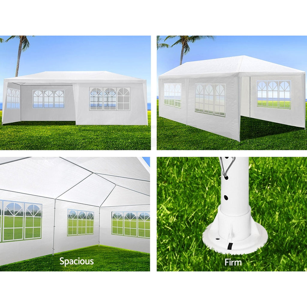 10x20' Outdoor Garden Gazebo Wedding Party Tent Canopy