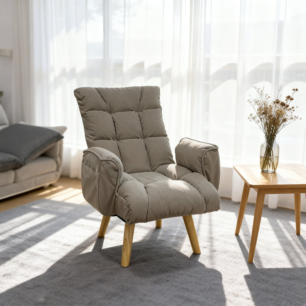 Rotatable Adjustable Back Lazy Sofa Lounge Chair