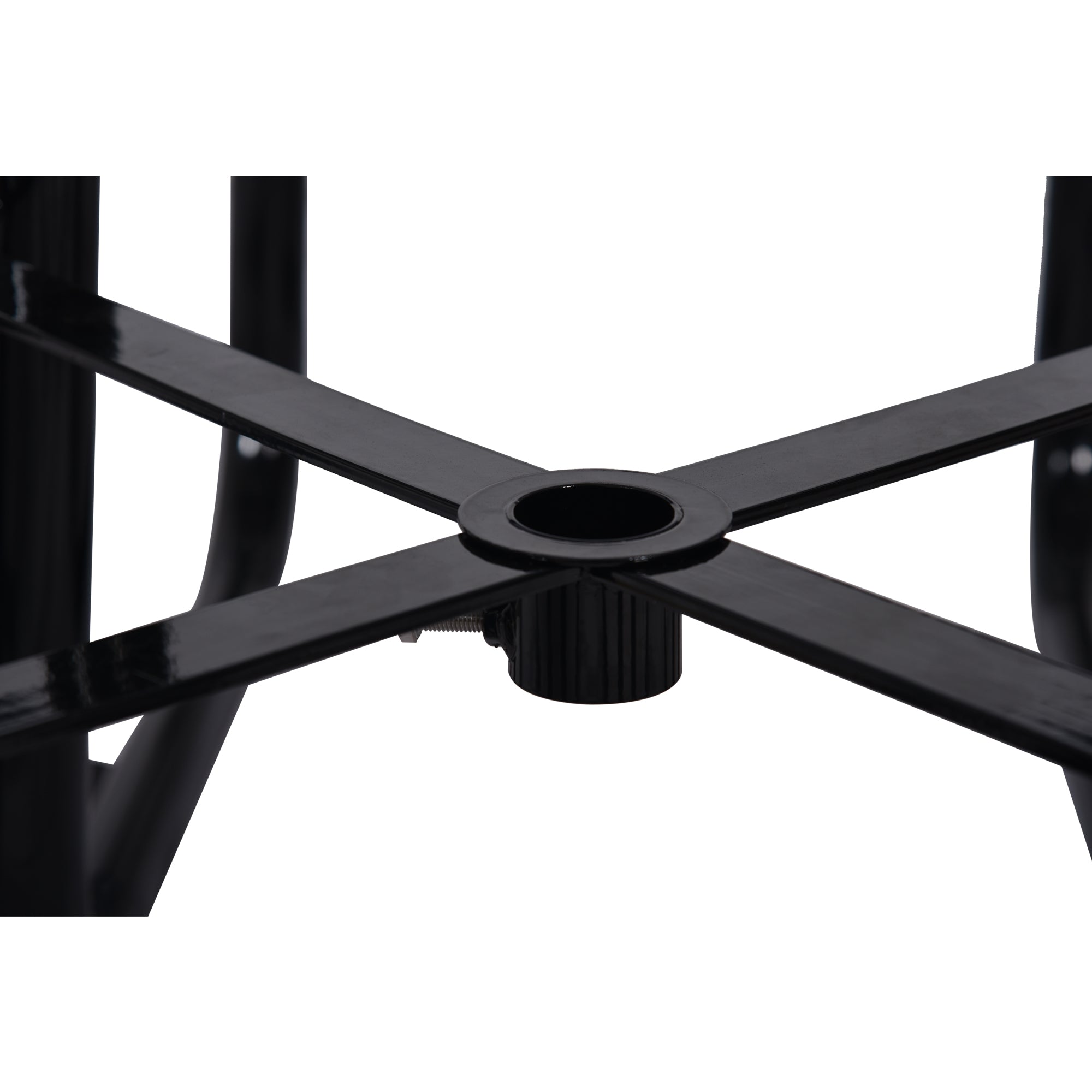 Square Outdoor Steel Picnic Table 46"