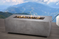 Concrete Propane Outdoor Fire Pit Table