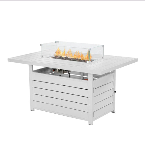 54.3 Inches Outdoor Patio Fire Pit Table
