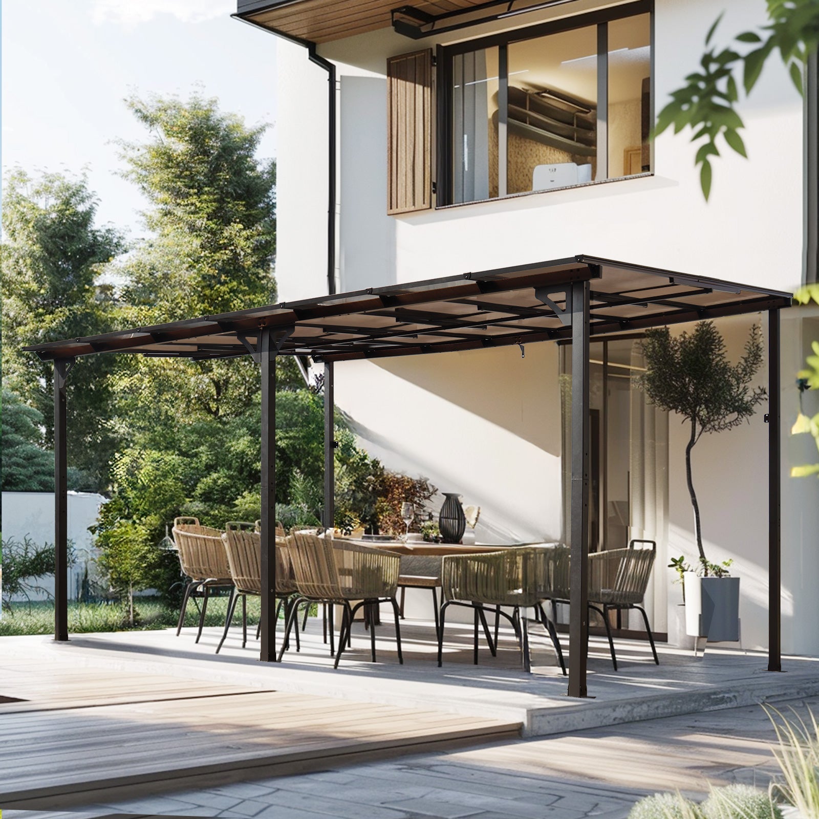 10' x 14' Outdoor Pergola Gazebo