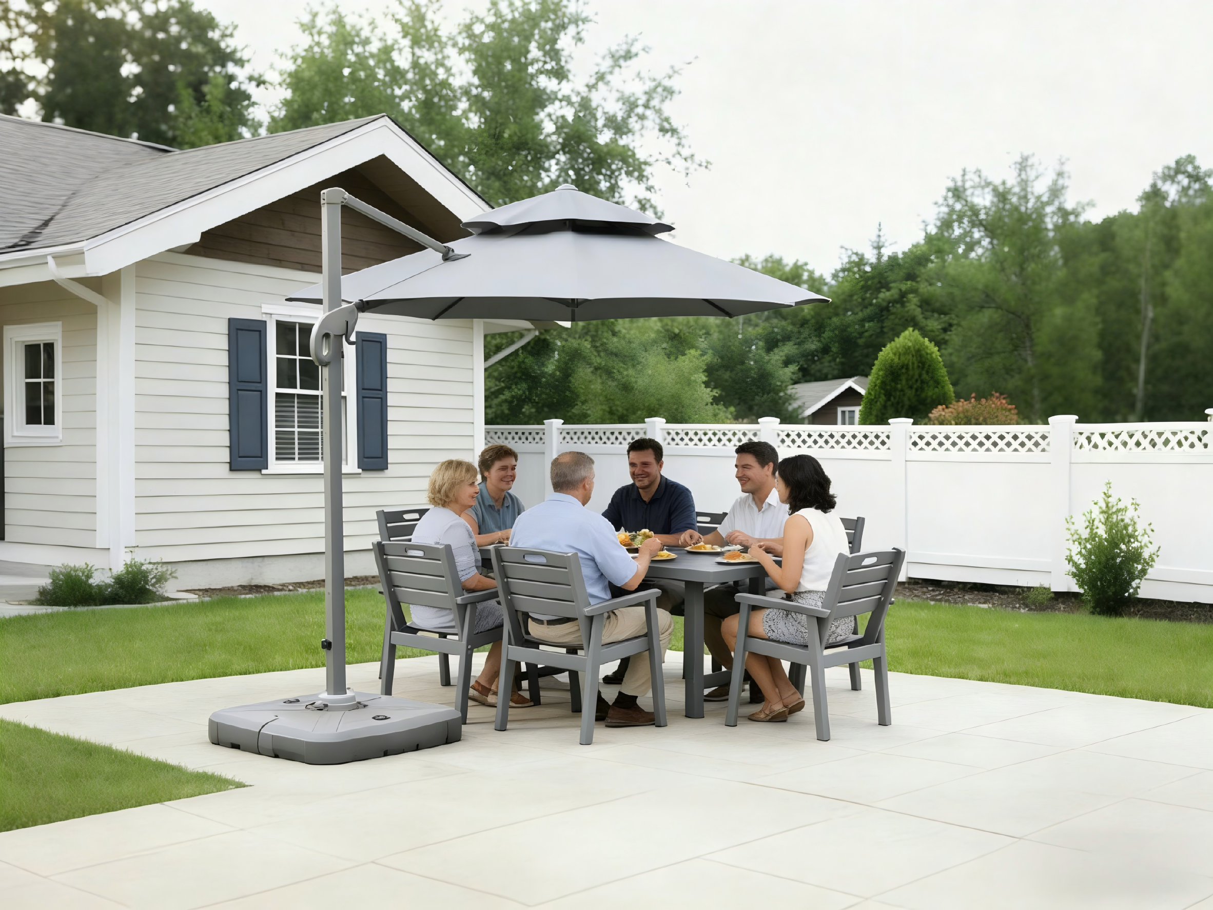 HDPE Outdoor Patio Dining Set
