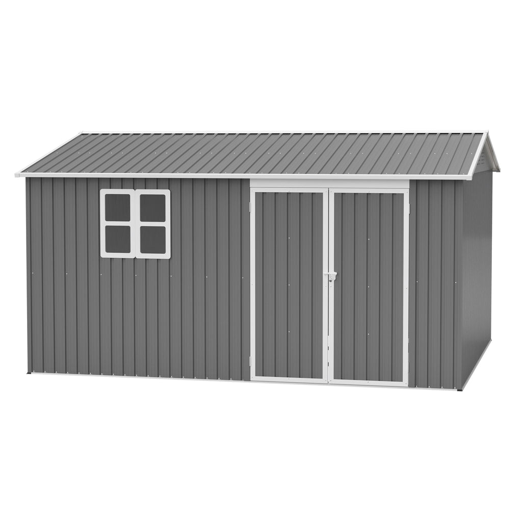 12x10 FT Outdoor Storage Shed Metal