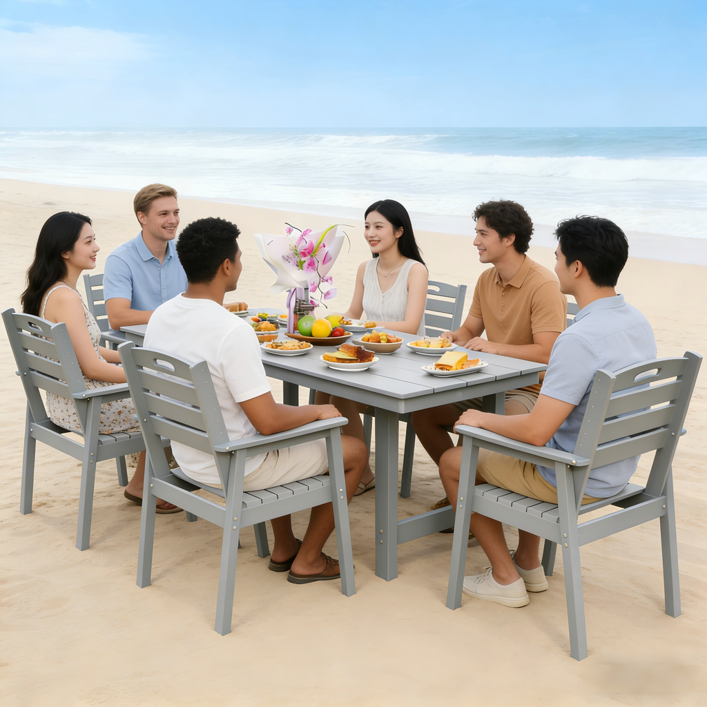 HDPE Outdoor Patio Dining Set