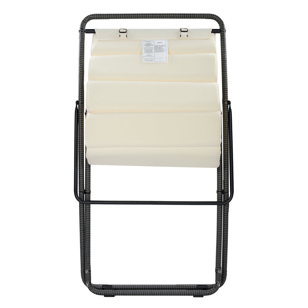 TREXM 2-Piece Outdoor Folding Chair Set