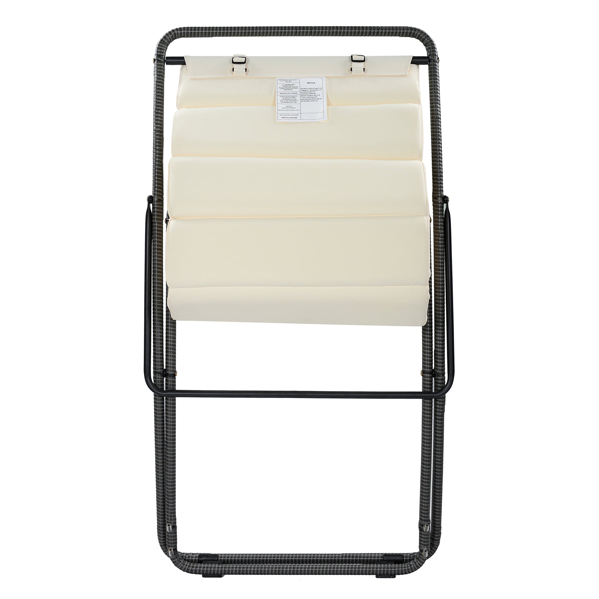 TREXM 2-Piece Outdoor Folding Chair Set