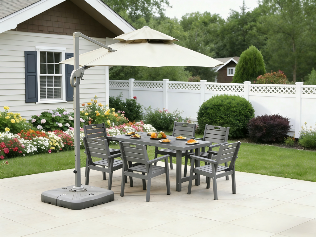 HDPE Outdoor Patio Dining Set