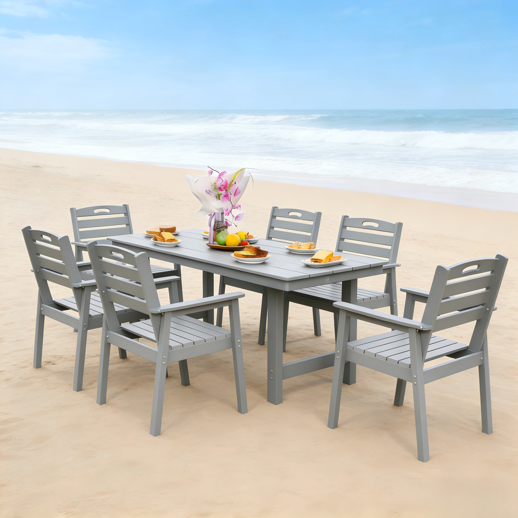 HDPE Outdoor Patio Dining Set