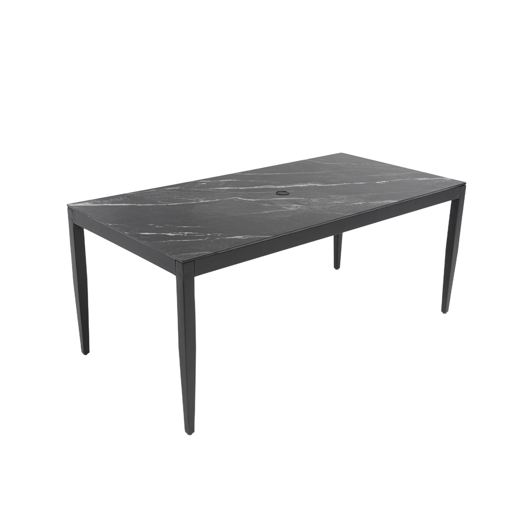 Outdoor Modern Patio Aluminum Dining Table