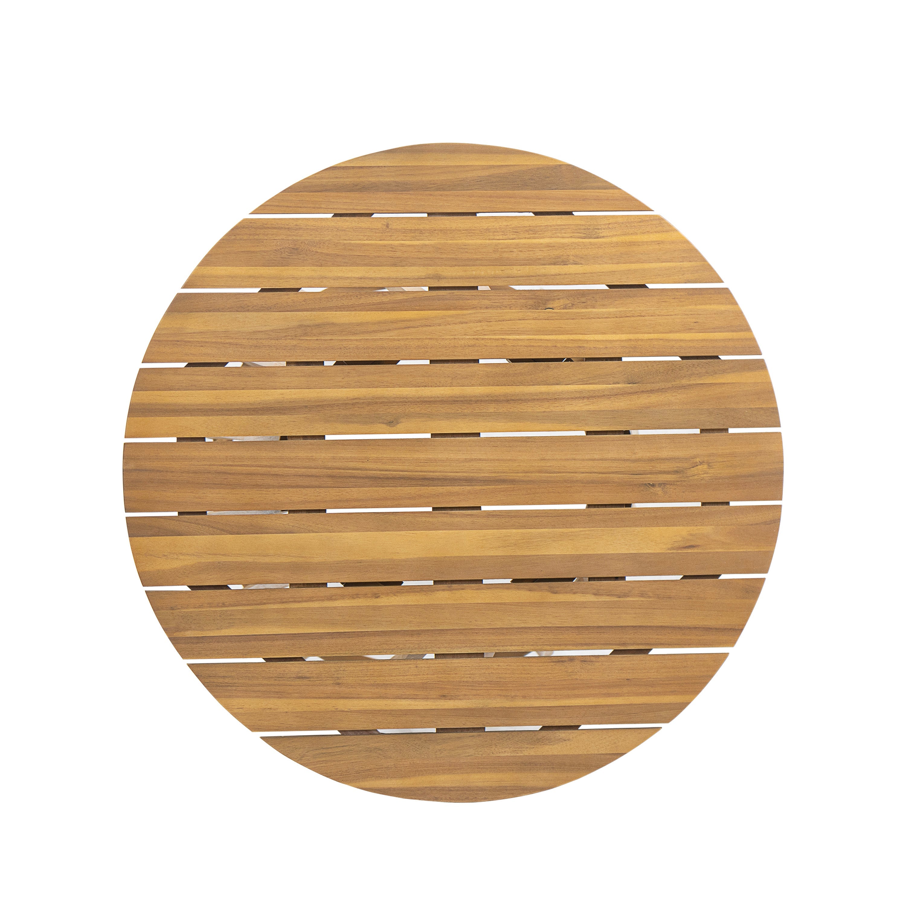 Outdoor 3-Piece Acacia Wood Dining Set
