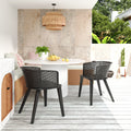 Milan Outdoor Dining Chair (Set of 2)