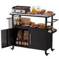 Outdoor Grill Cart with Storage