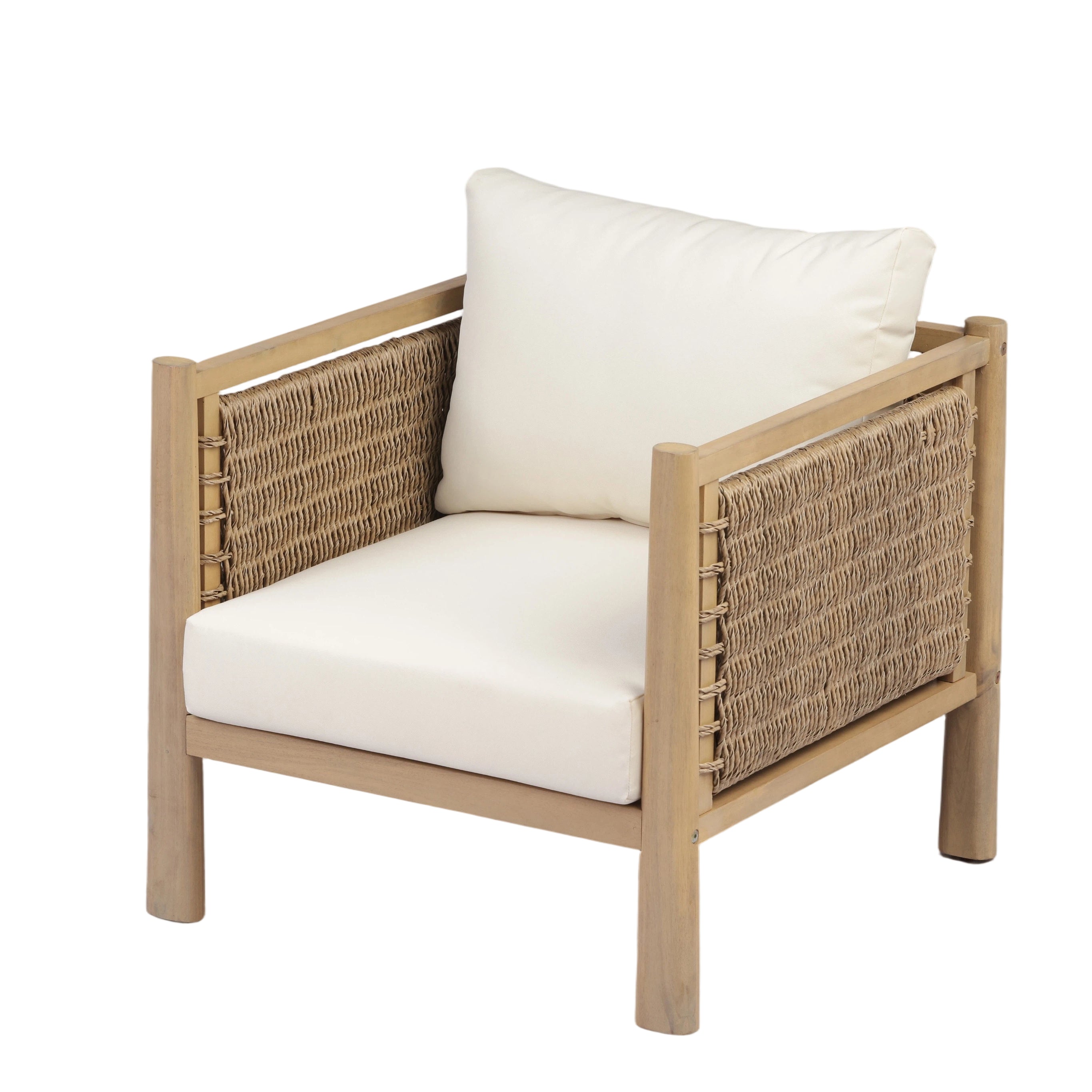 Outdoor Acacia Wood Patio Chair