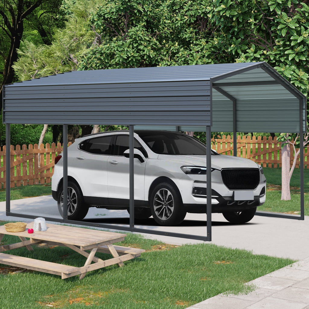 Outdoor Carport - 10 X 15 FT Heavy Duty Canopy