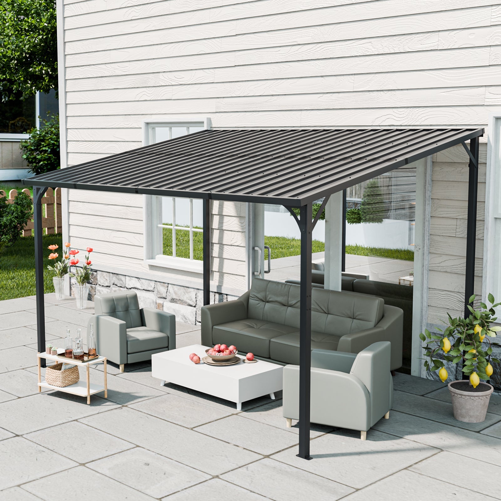 12' x 8' Outdoor Pergola