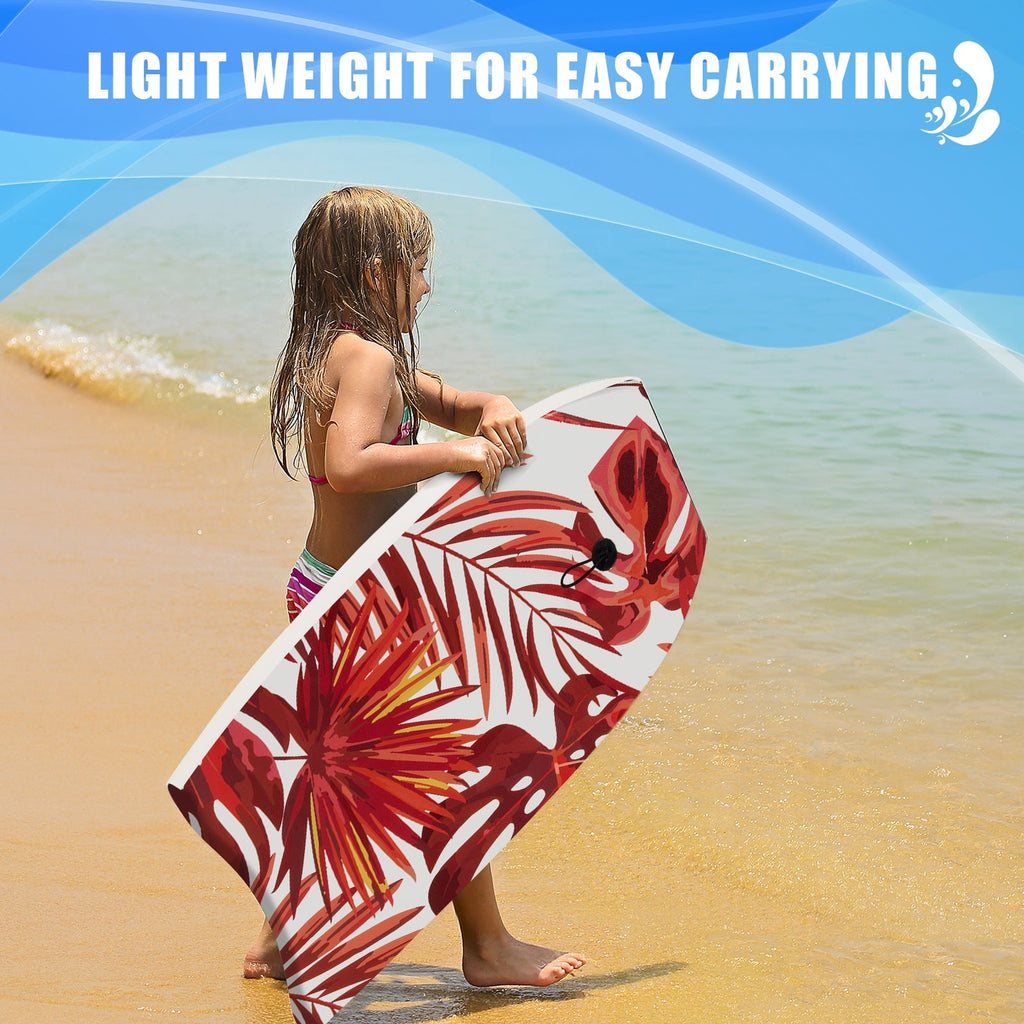 37 Inch Lightweight Surfboard With Fin EPS Core for Kids and Adults
