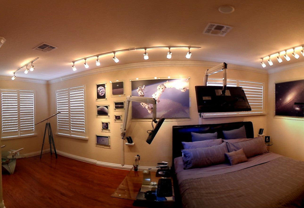 DW630W  Extra Long Reach Wall Monitor Arm  Over the Bed 63 inch long