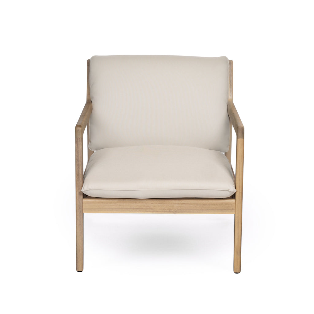 Outdoor Acacia Wood Armchair, Set of 2