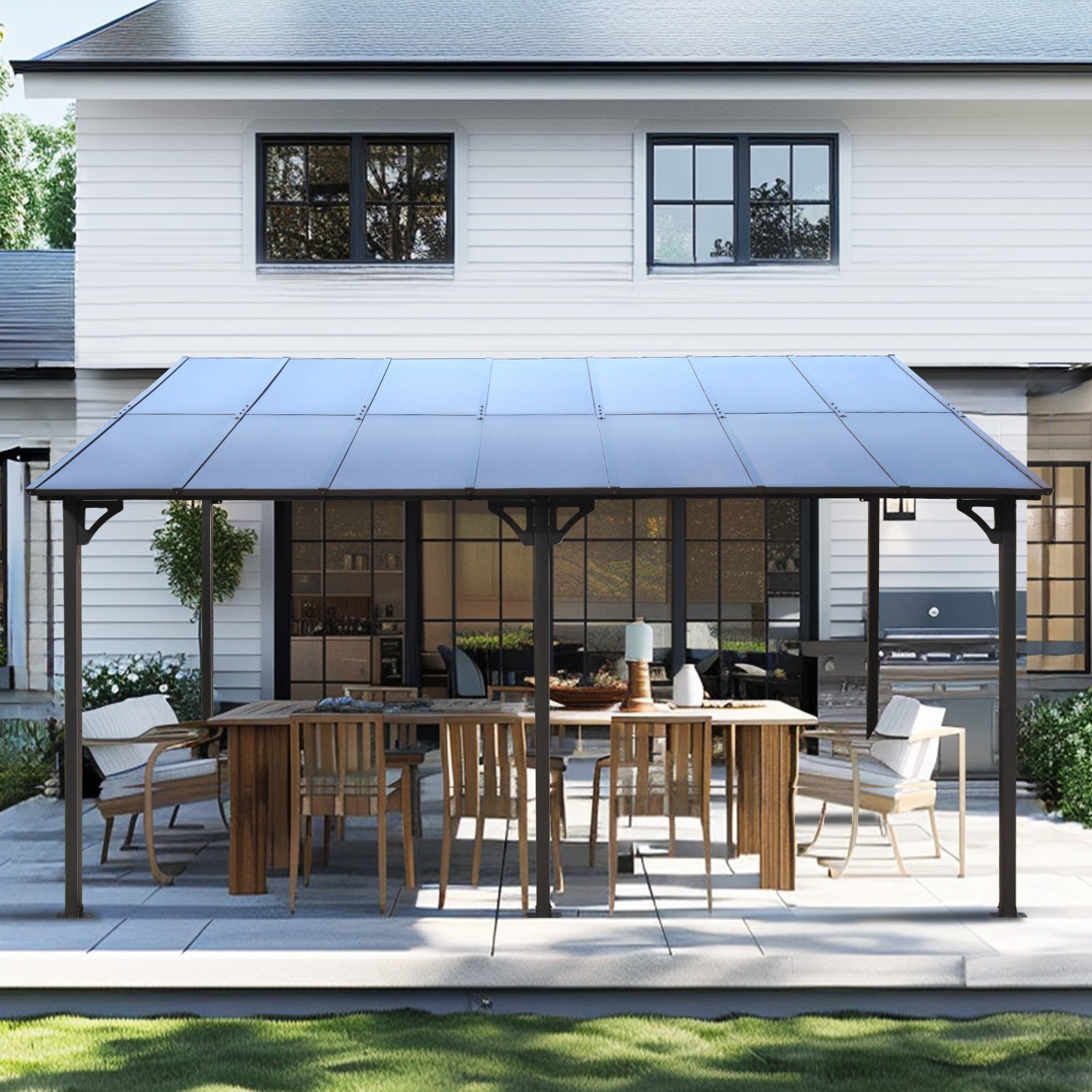 10' x 14' Outdoor Pergola Gazebo