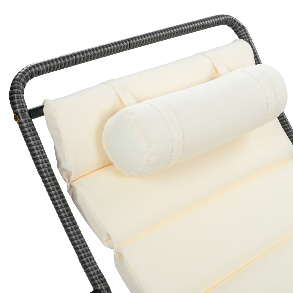 TREXM 2-Piece Outdoor Folding Chair Set