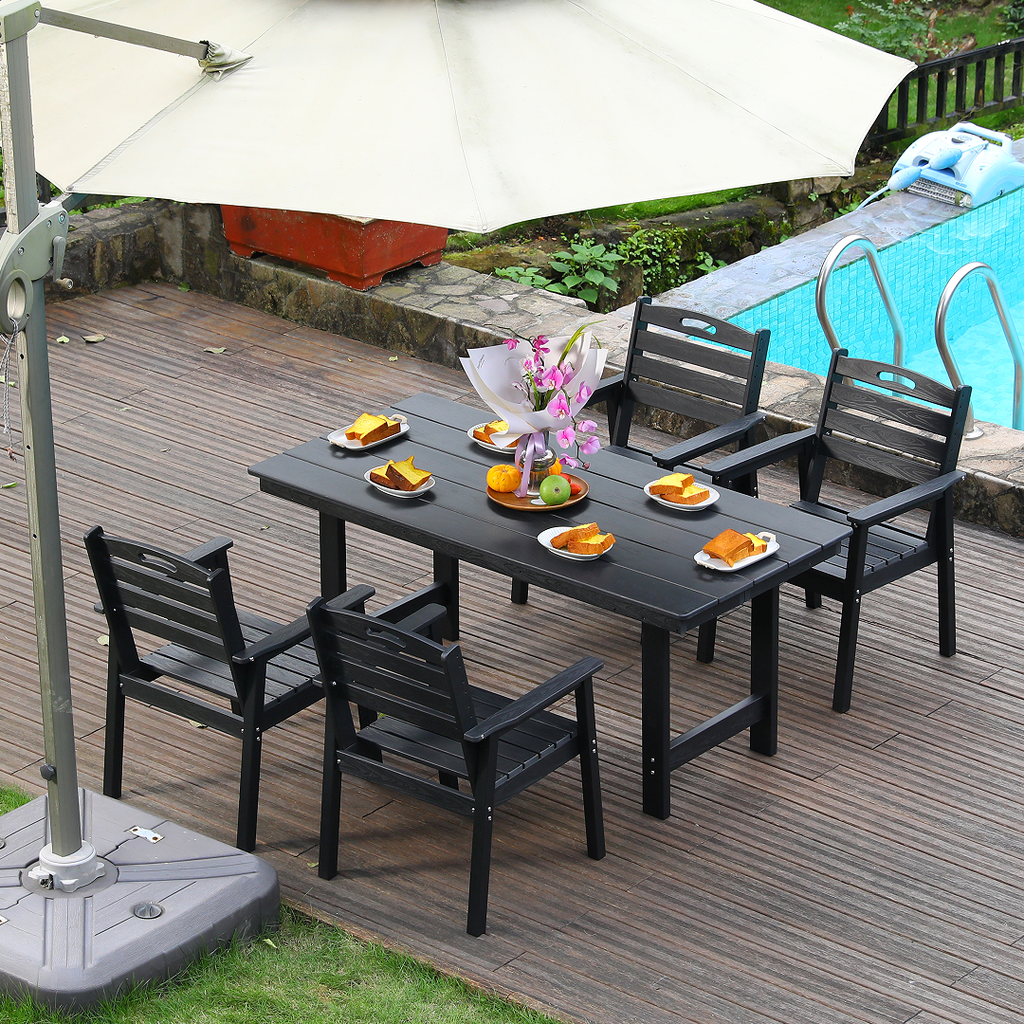 HDPE Outdoor Patio Dining Set