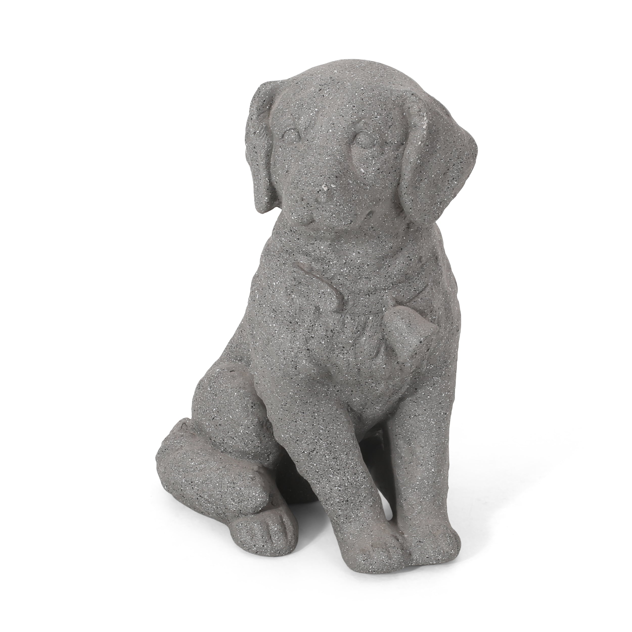 MGO Dog Statue - Outdoor Dog Statue in Stone