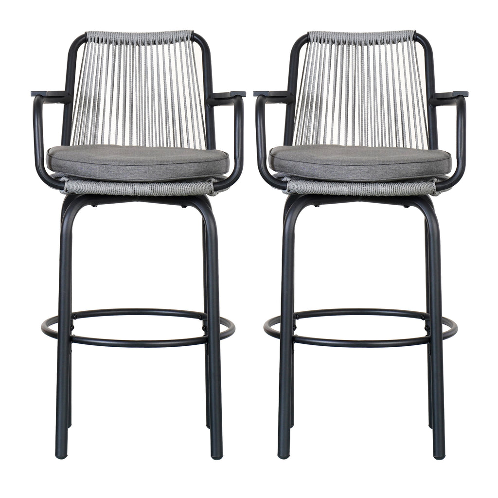 Outdoor Patio Bar Stools Set of 2