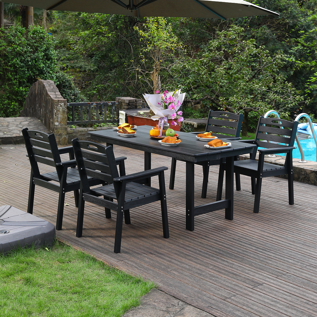 HDPE Outdoor Patio Dining Set