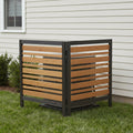 2-Panel Outdoor Air Conditioner Fence Screen