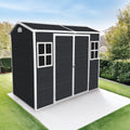 8x4ft Outdoor Resin Garden Shed