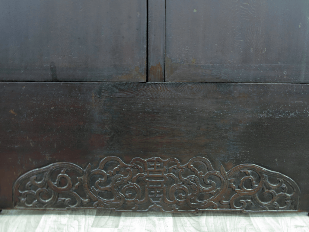 8 Feet Tall Antique Chinese Compound Cabinet