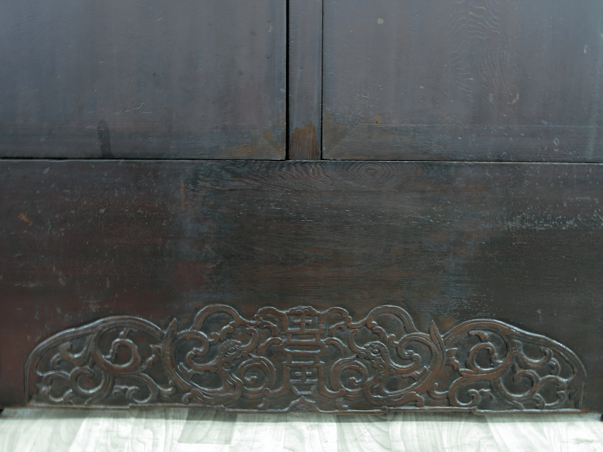 8 Feet Tall Antique Chinese Compound Cabinet