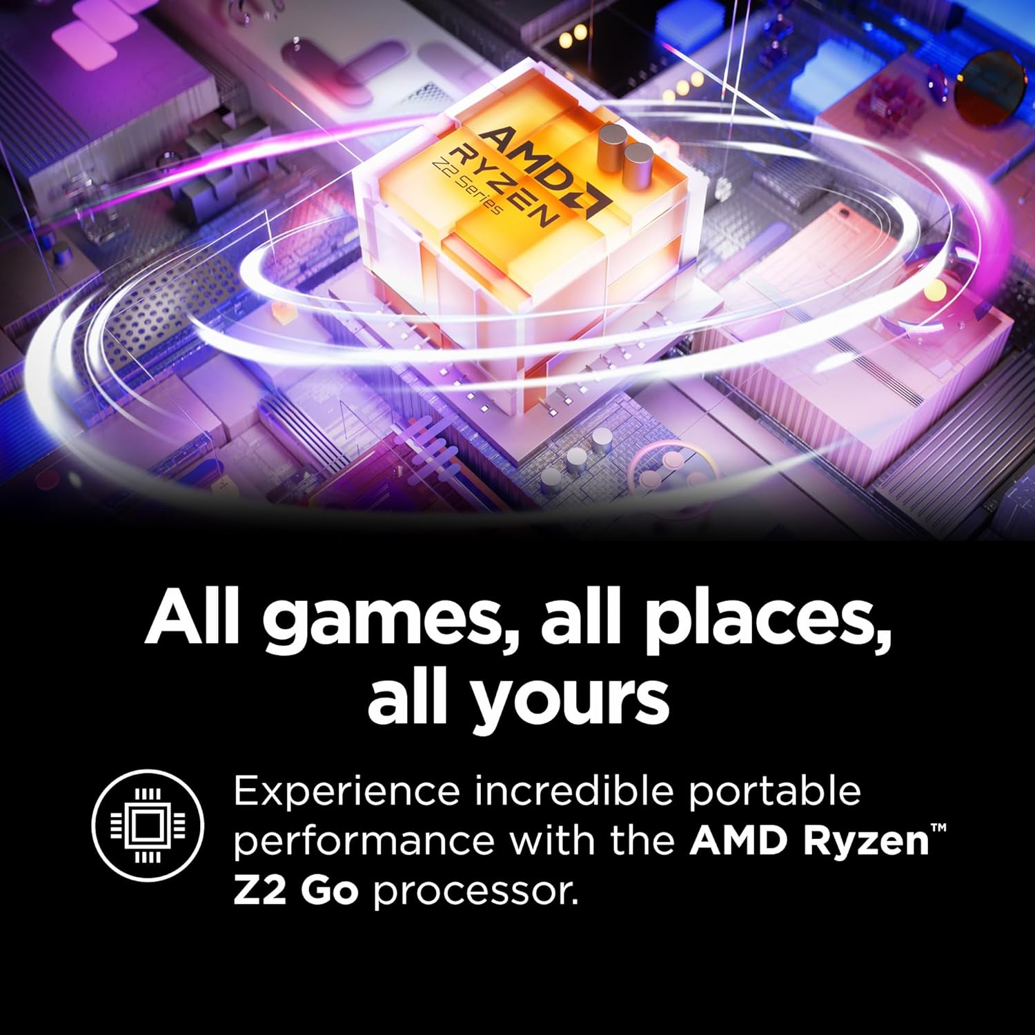 Lenovo Legion Go S - 2025 - Mobile Gaming Console - AMD Radeon graphics - 8" PureSight IPS Display - 120Hz - AMD Ryzen™ Z2 Go - 16GB Memory - 512GB Storage - Glacier White - Free PC Game Pass