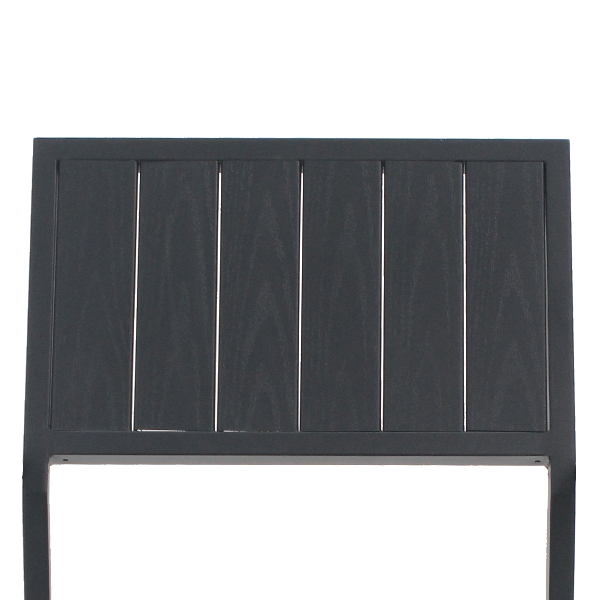 Modern Outdoor Indoor Metal Side Chair Set of 2