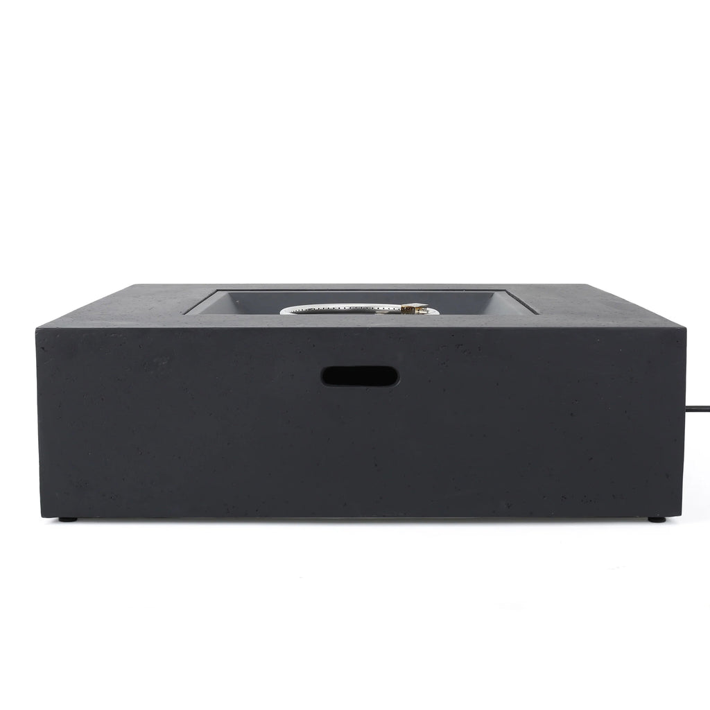 Outdoor 50000 BTU Propane Fire Pit - Dark