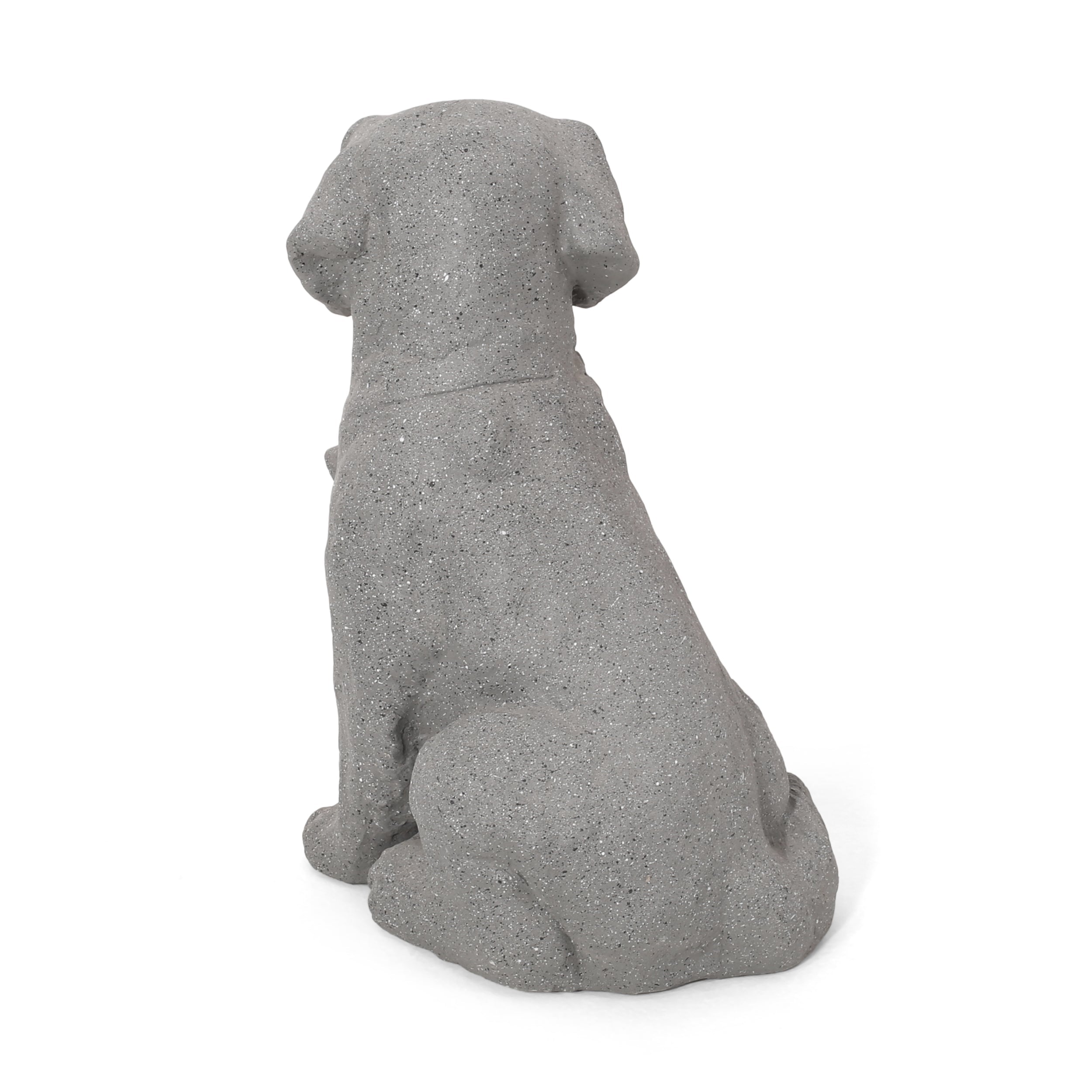 MGO Dog Statue - Outdoor Dog Statue in Stone