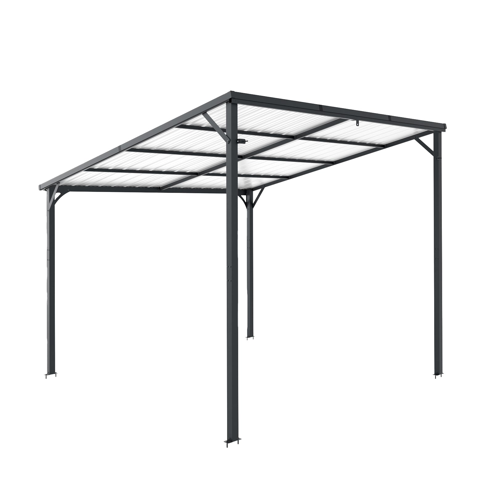 Outdoor Pergola - 10' x 10' Hardtop Gazebo