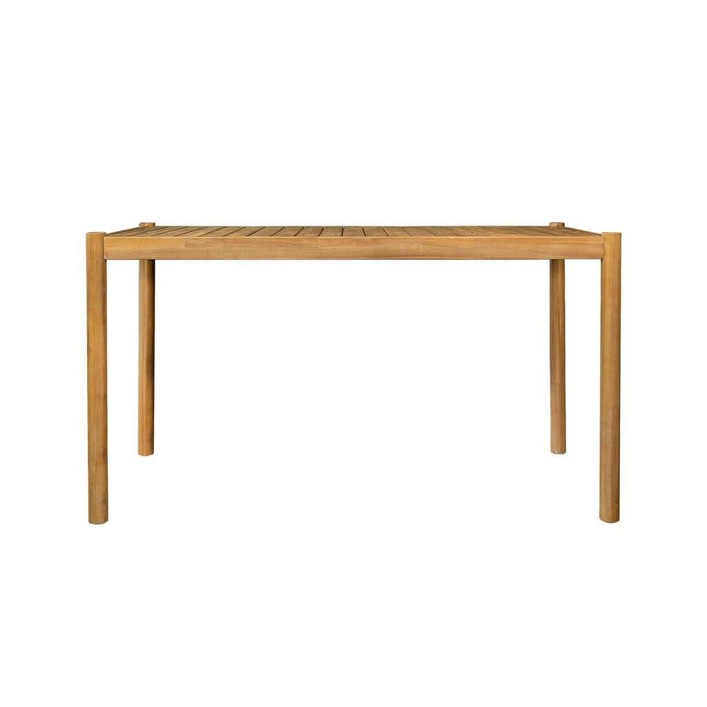5-Piece Outdoor Acacia Wood Dining Set