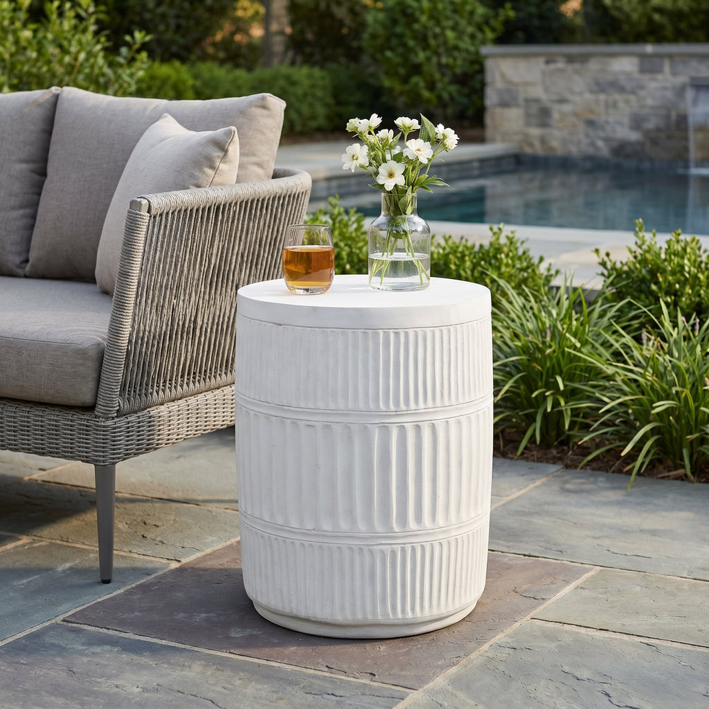 Outdoor Patio End Table