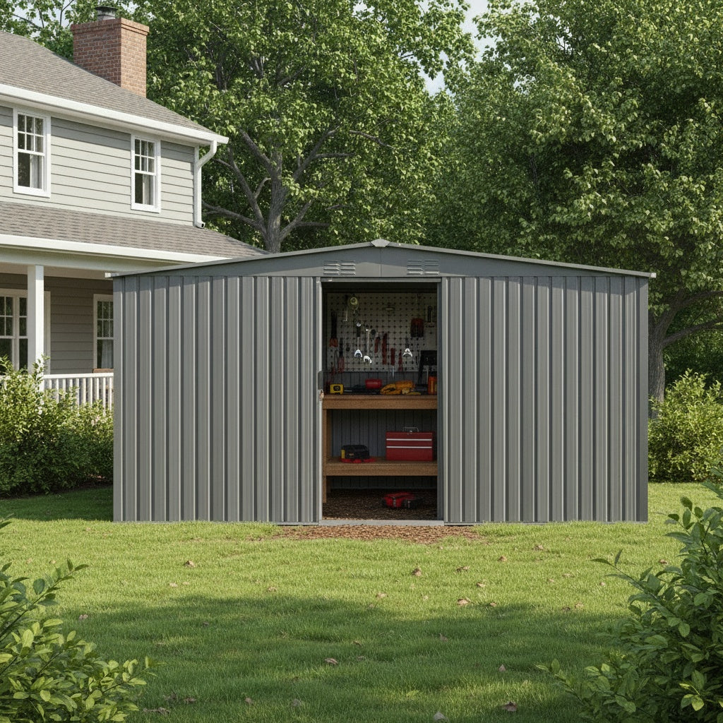 13x11ft New Outdoor Storage Shed