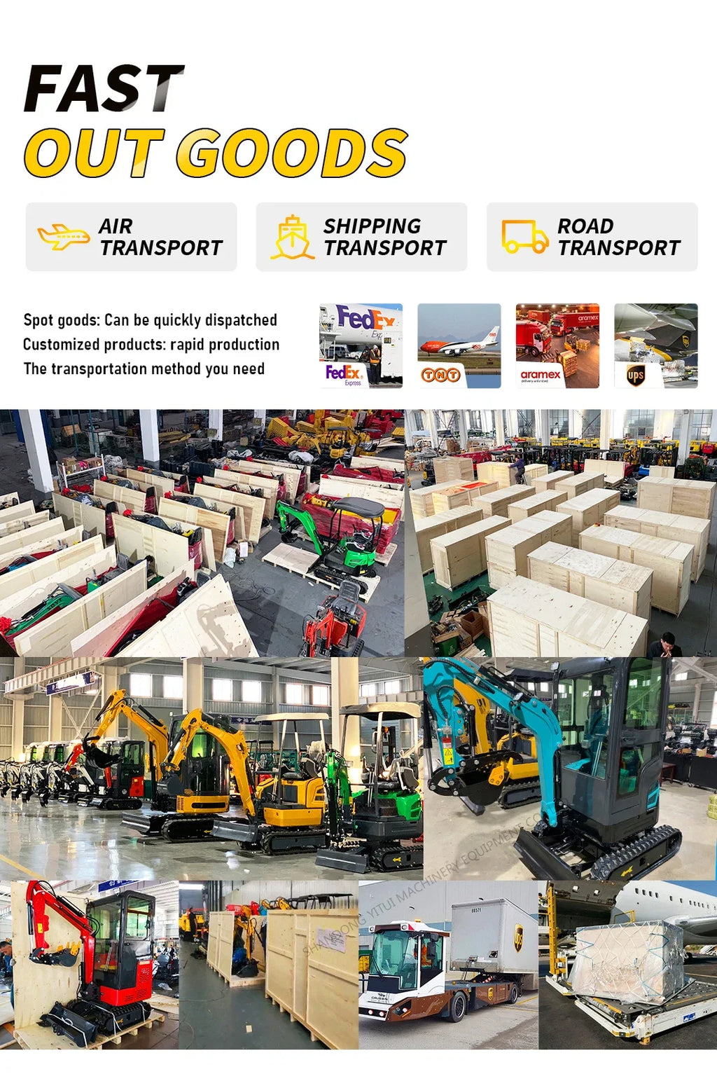 Customized 1.5ton Micro Mini Excavator Quick Start Stable Power Output Custom Color For Greenhouse & Small Farm Construction