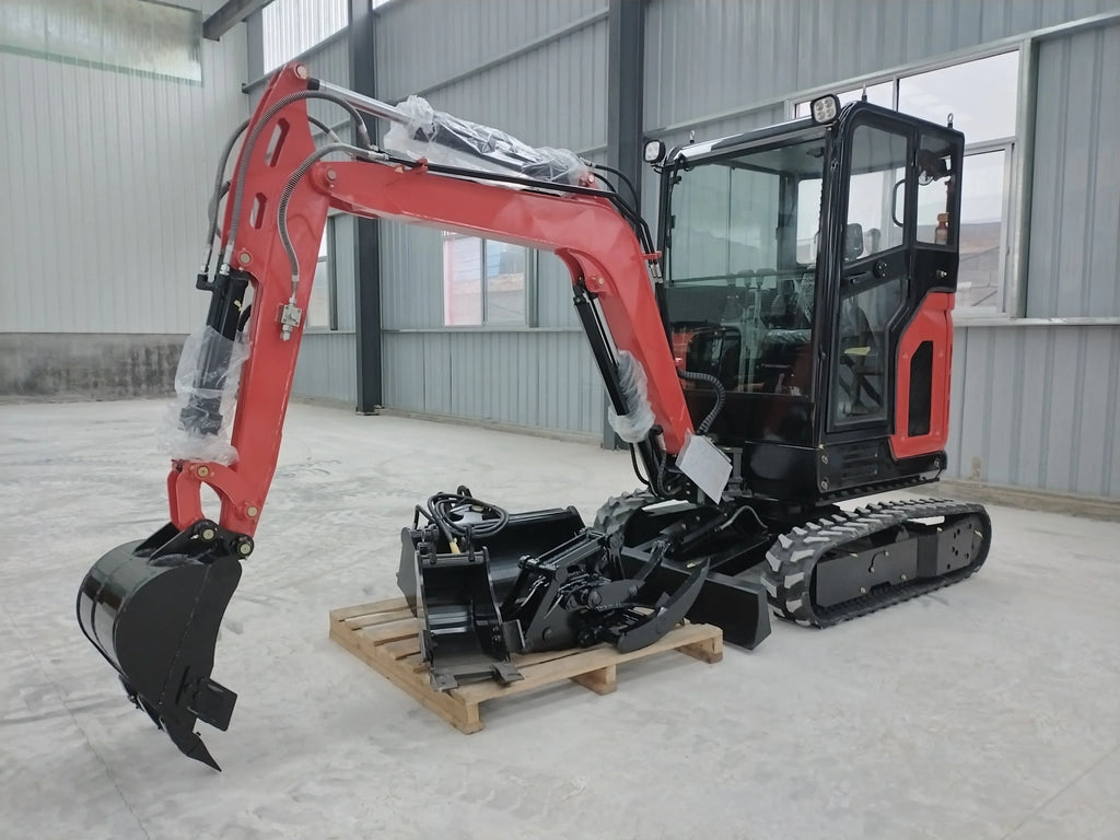 Mini Excavator 3.5 Ton EPA Farm Used New Crawler Digger Kubota Engine Small Excavators 1-3 Ton Machine Prices