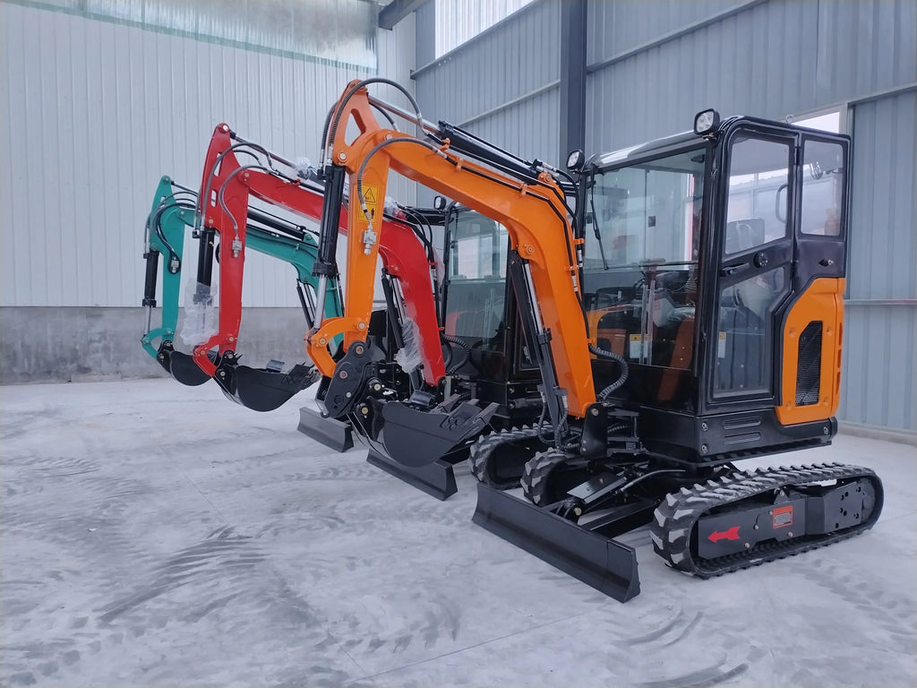 Mini Excavator 3.5 Ton EPA Farm Used New Crawler Digger Kubota Engine Small Excavators 1-3 Ton Machine Prices