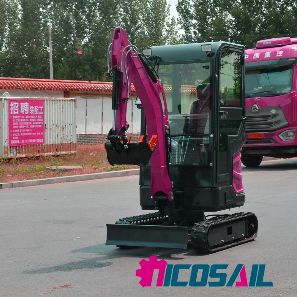 New mini excavator in good condition low price original customized color accessories for sale