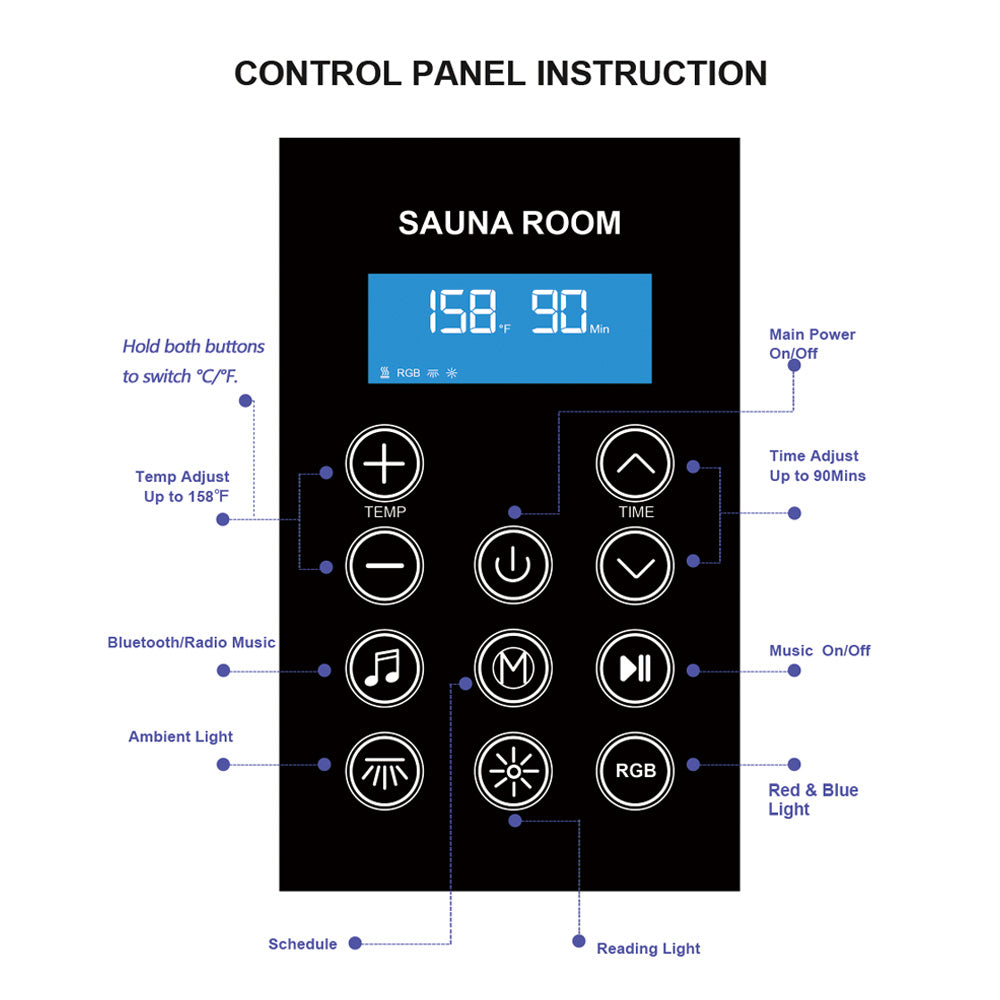 Wizzisaunas SH01 1 Person Far Infrared Sauna