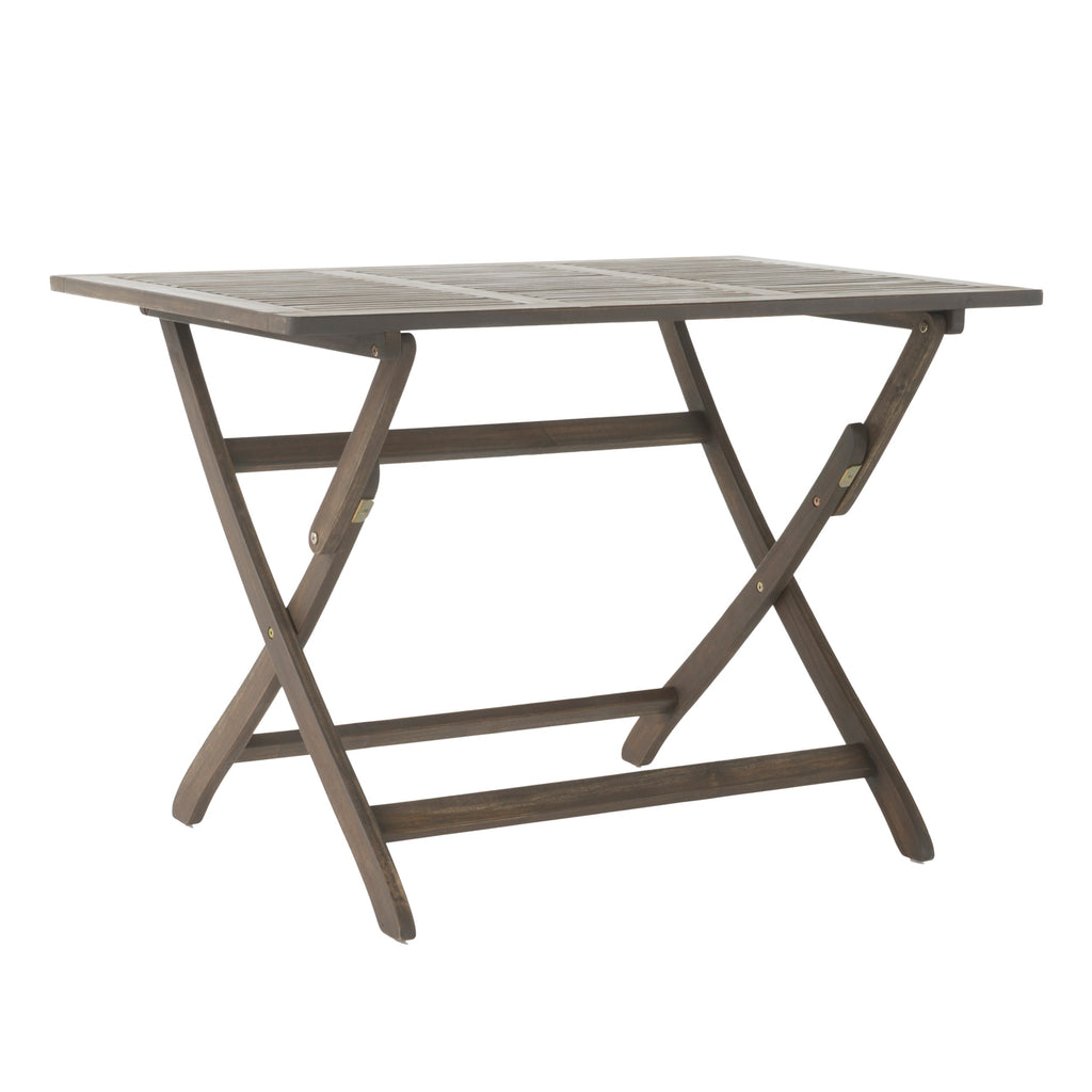 5-Piece Acacia Wood Outdoor Patio Dining Set