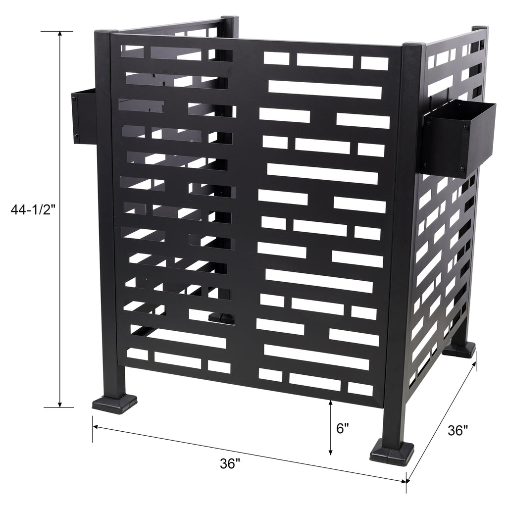 3x3FT Metal Privacy Screen for Outdoor Units
