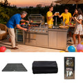 BBQ Tool Set - Outdoor Kitchen Accessory Kit